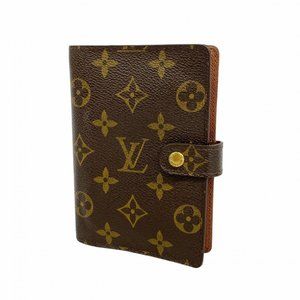 Louis Vuitton Monogram Agenda PM Planner Cover R20005 Brown for Men and Women
